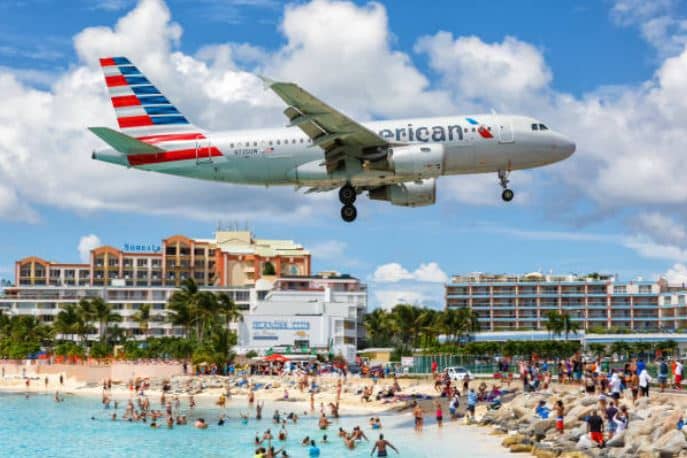 American Airlines zet extra vlucht in naar Sint Maarten