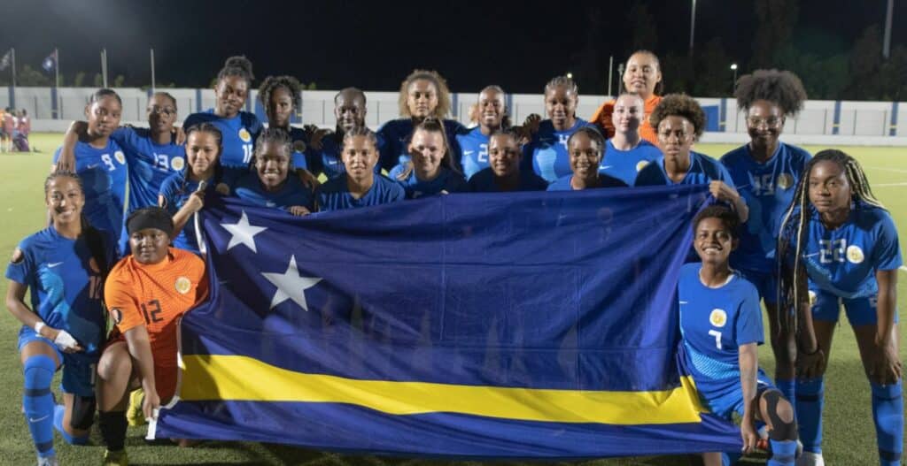 Curaçaos vrouwenvoetbalteam kan winnaar van groepspoule worden
