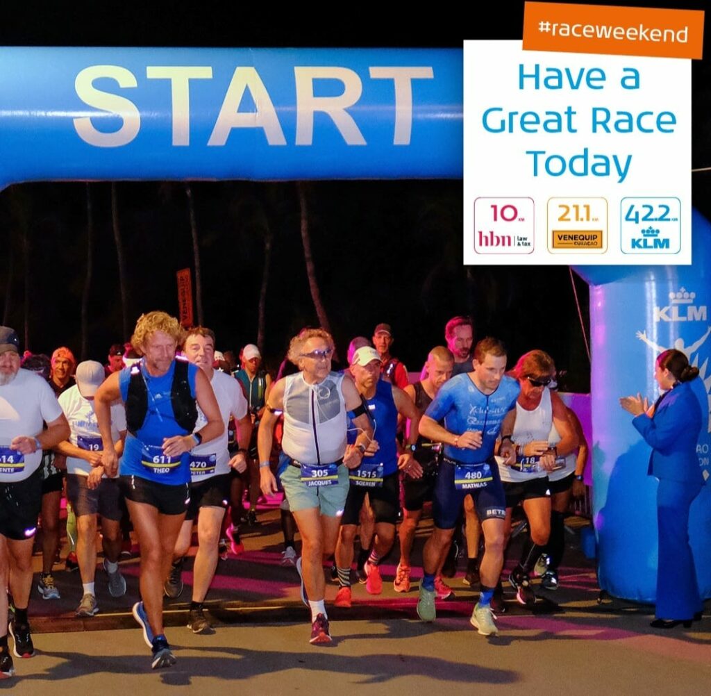 10e editie KLM Marathon Curaçao succes onder gunstige weersomstandigheden