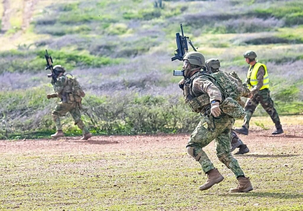 13 Raiding Squadron van Korps Mariniers traint op Curaçao