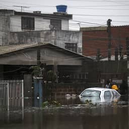 Dodental zware overstromingen Brazilië loopt op, zo’n zeventig vermisten