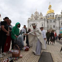 Oekraïne en Rusland vieren orthodox Pasen, maar vechten gewoon door